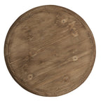 Bijzettafel Ø 56x45 cm Bruin Hout