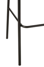 J-Line barstoel Lone - multiplex/metaal - bruin/beige