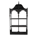 Wandrek 55x19x109 cm Zwart Metaal