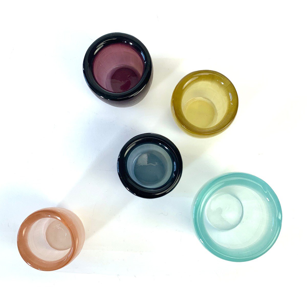 Tealightholder Billy Purple, set of 6