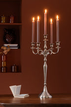 J-Line kaarshouder - aluminium - roségoudkleurig - S