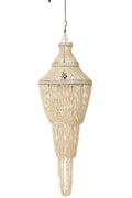 J-Line lampenkap Diasy - steen/schelpen - naturel