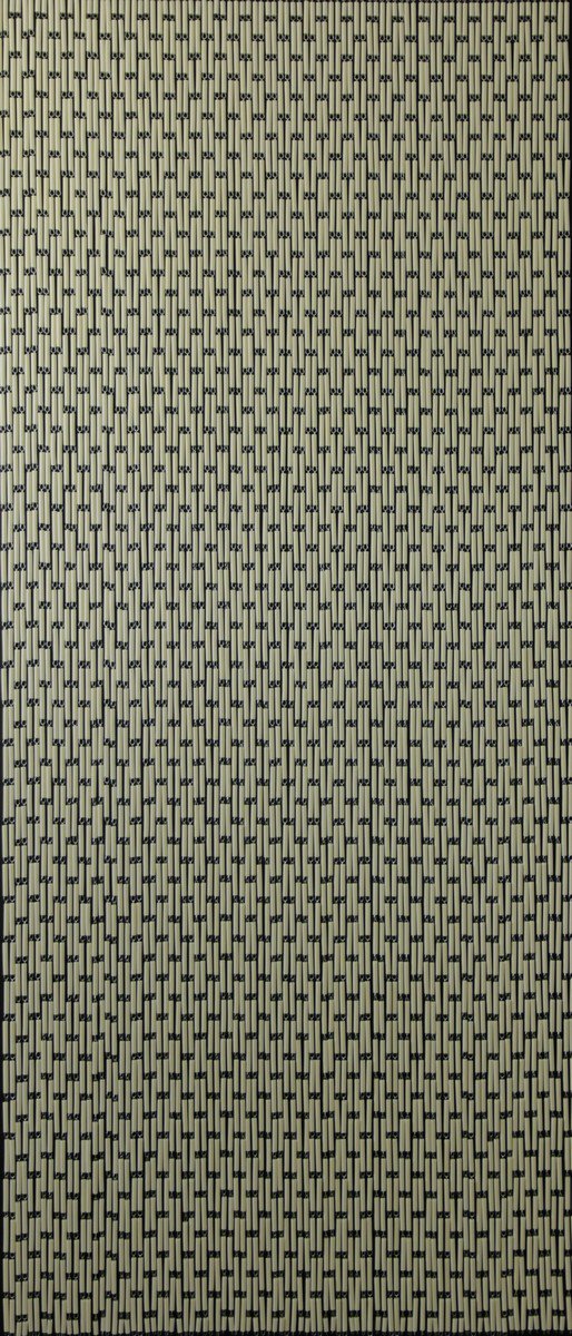 Vliegengordijn Verspringend crème 90x210 cm