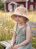 Hoed Kind Beige Papierstro