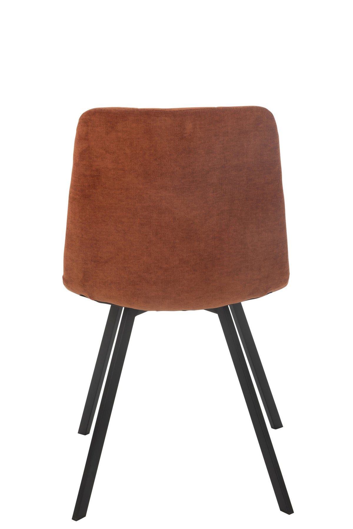 J-Line Eetstoel Clark Metaal/Polyester Roest