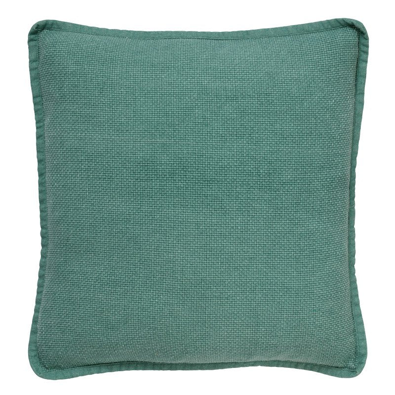 Nederlands decor Bowie - Cushion 45x45 cm - gewassen katoen - SageBrush Green - Green