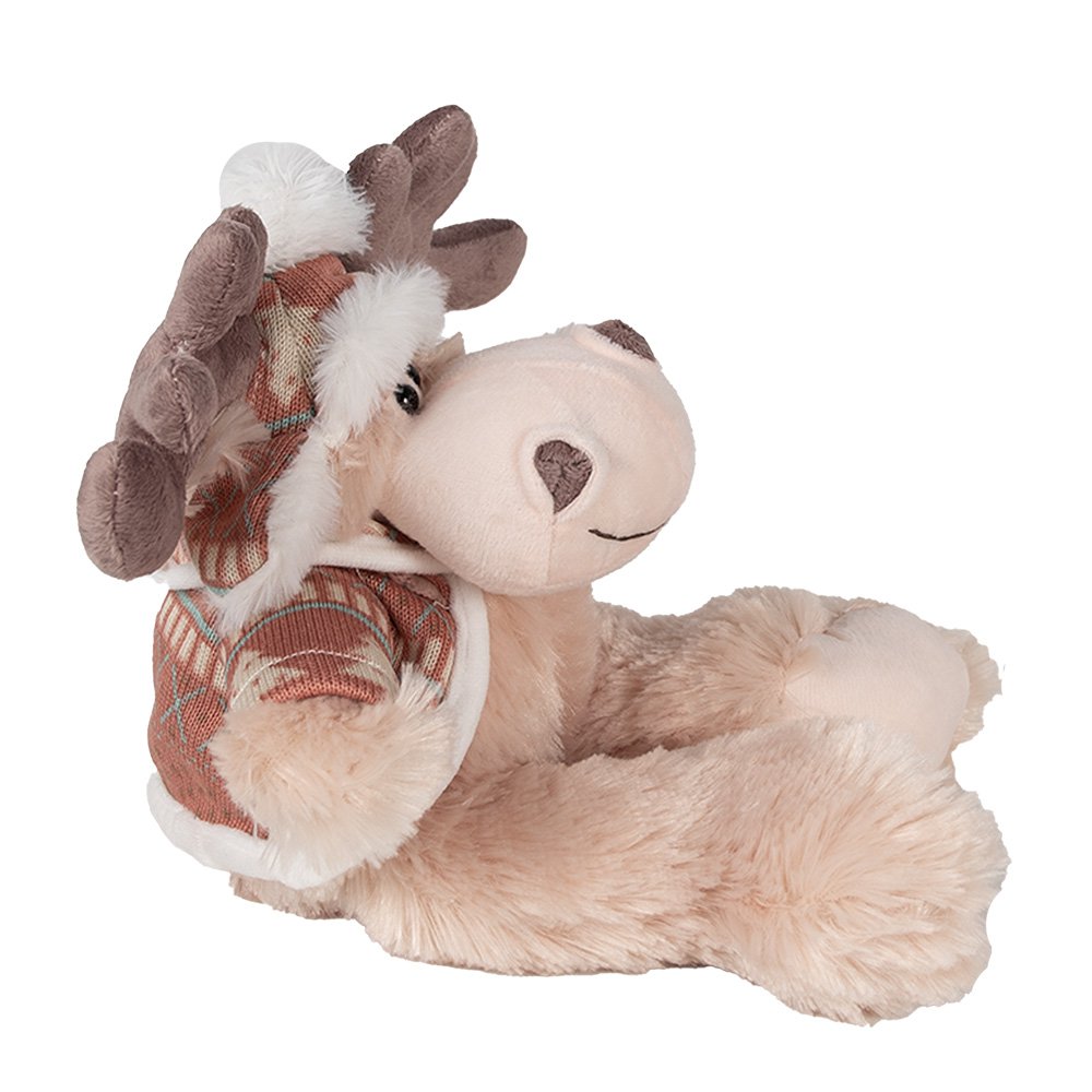Knuffel Rendier 21x22x22 cm Bruin Pluche