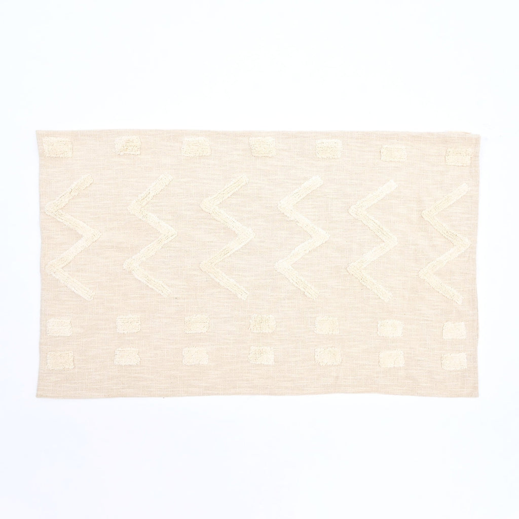 Katoenen deken - Beige - Getuft Premium Home Accent