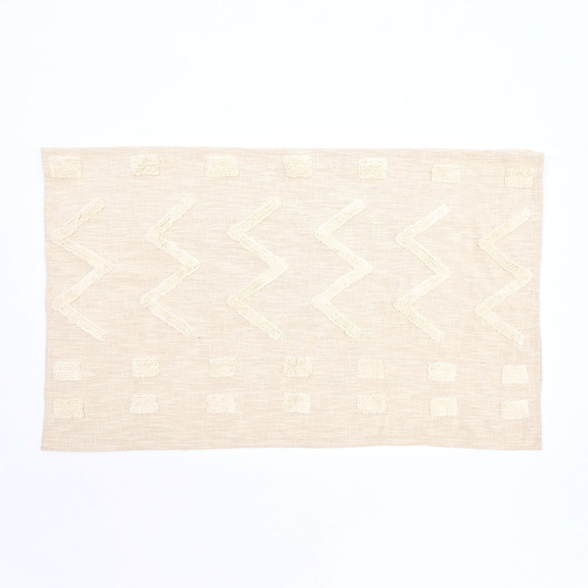 Katoenen deken - Beige - Getuft Premium Home Accent