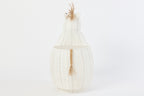 J-Line mand Paard - kunststof - wit