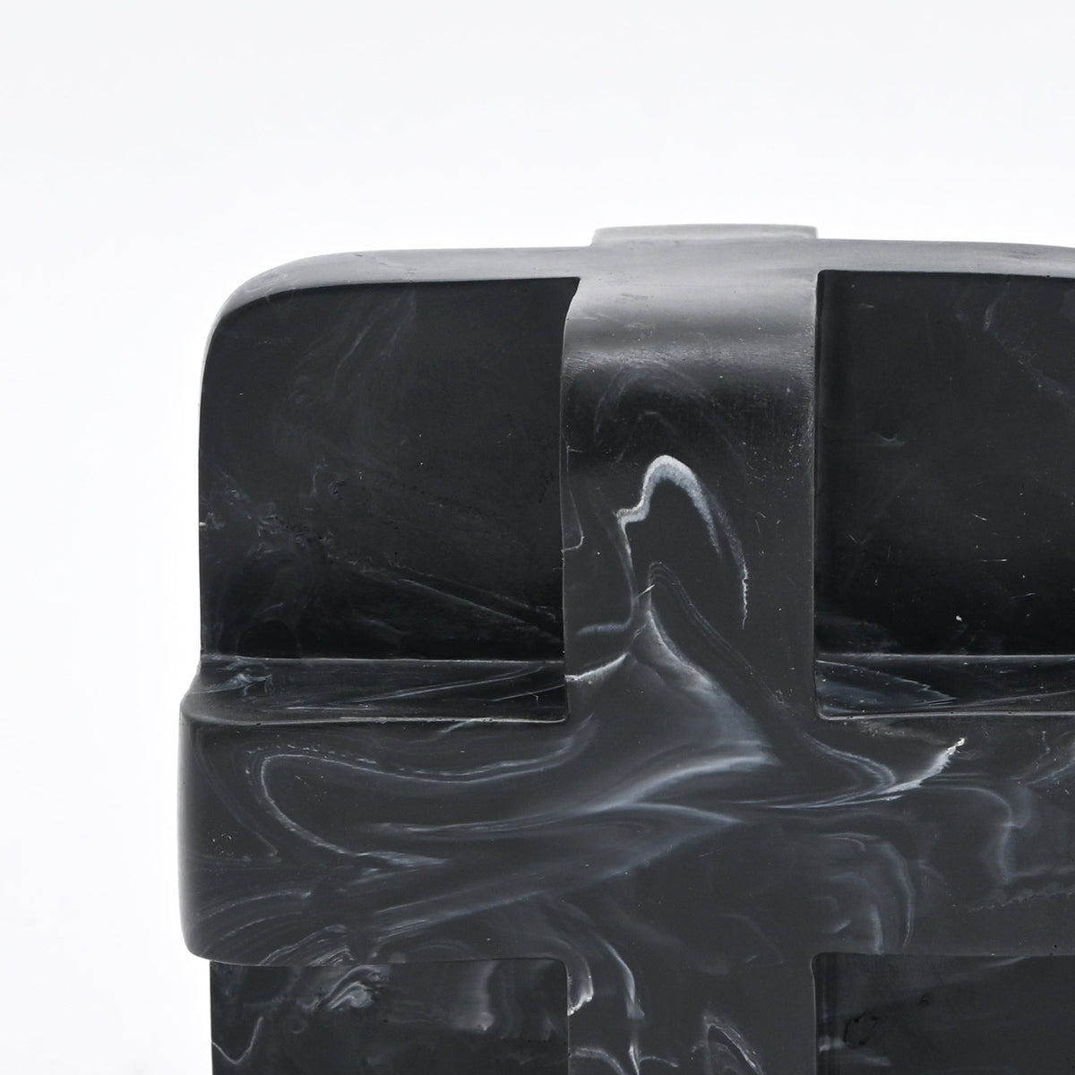 Modern zwart abstract knoopsculptuur decoratief accent voor hedendaagse interieurs