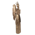 Kerstdecoratie Engel 62x25x169 cm Goudkleurig Metaal