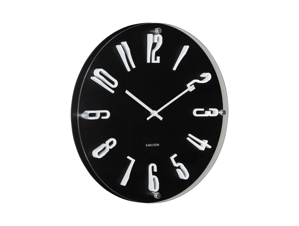 Wandklok Esencia Verhoogd