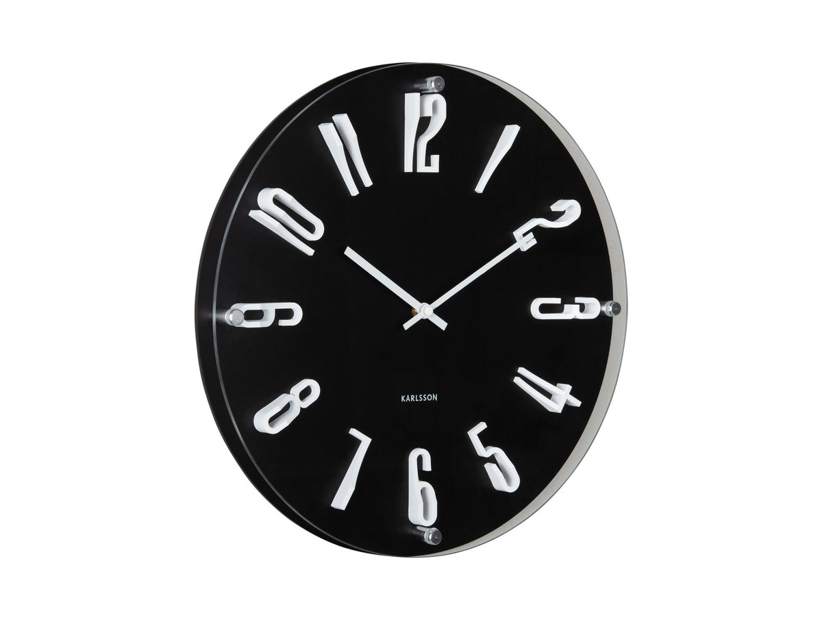 Wandklok Esencia Verhoogd