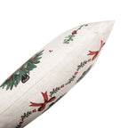 Sierkussen Beige Synthetisch Kerstboom Kussenhoes met Kussenvulling