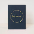 Postcard 'Let's Celebrate'