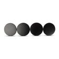 Onderzetter zwart Cheers - Set van 4