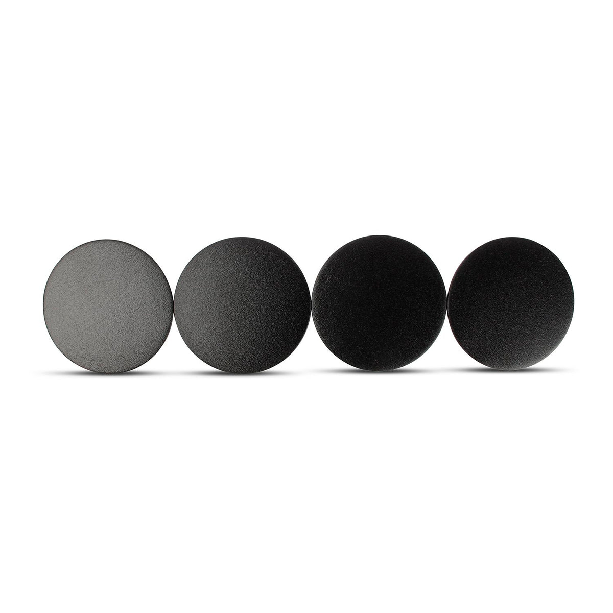 Onderzetter zwart Cheers - Set van 4