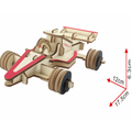 Bouwpakket Formule 1- raceauto- kleur