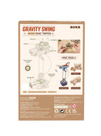 Robotime, 3D Houten Puzzel, Road Tripper, DIY Pendulum, MCD03, 16,9,5x37,5cm