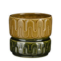 Nancy pot rond groen