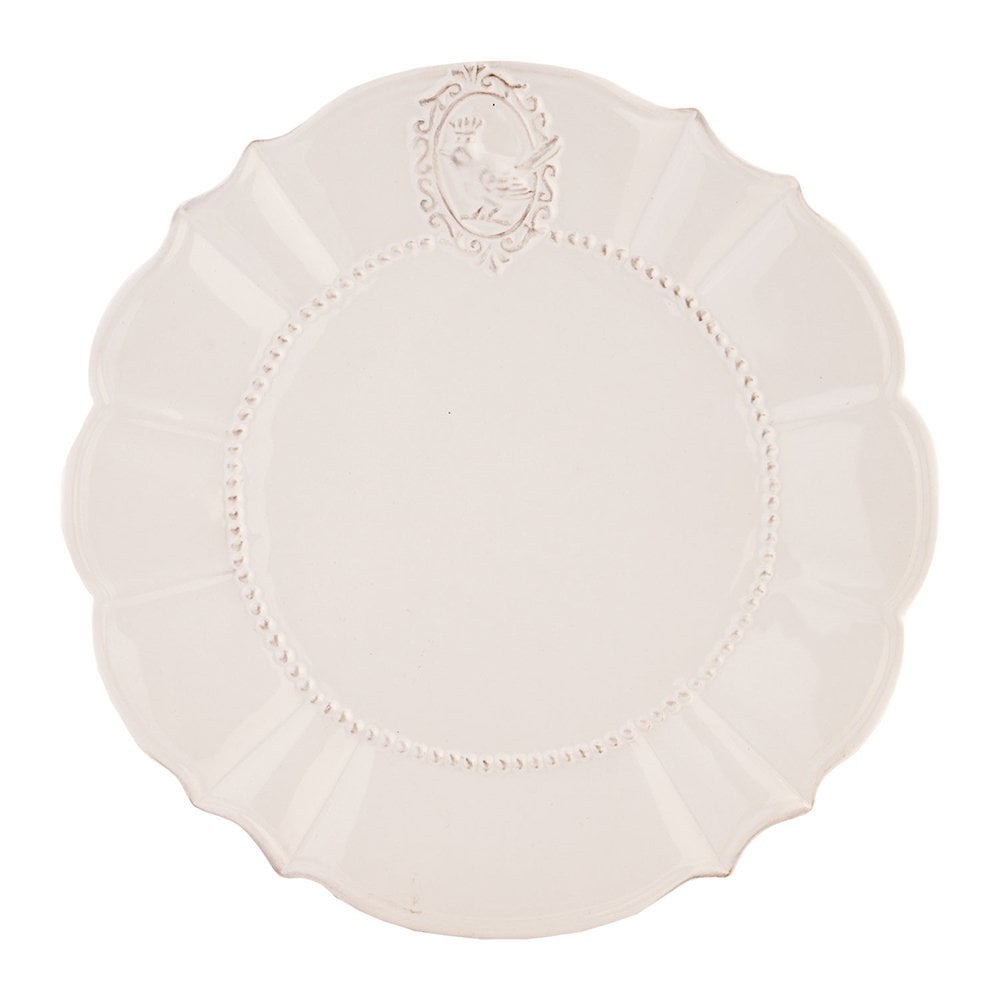 Dinerbord Ø 27 cm Wit Porselein Eetbord