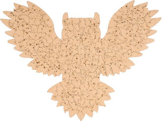Houten Legpuzzel, Rowood/Robotime, Paradise, Owl, TA004, 36,8x27,5cm