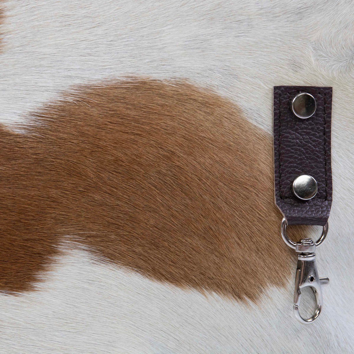 Handtas koe bruin 46x30x18cm (bos taurus taurus)