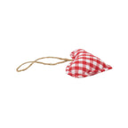 Hanger katoen hart rood 10cm