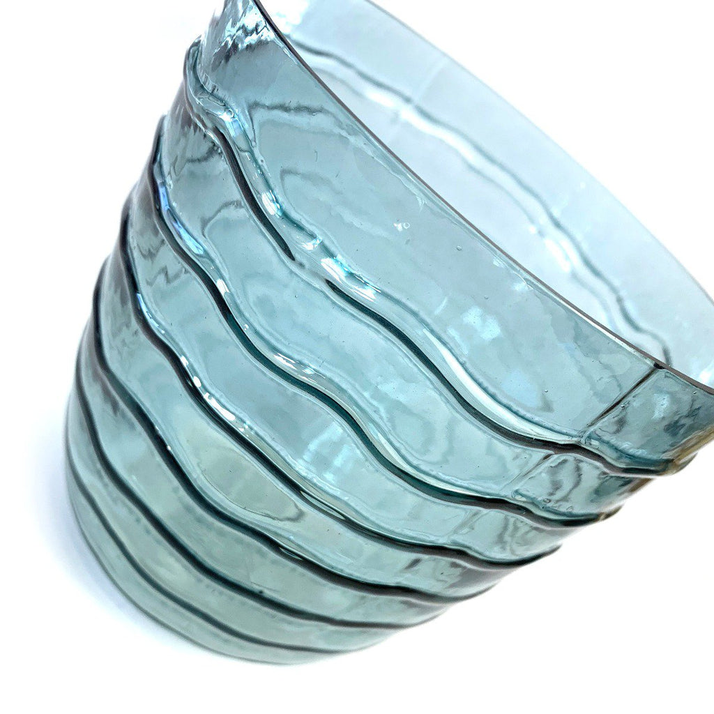Tealightholder Ocean Petrol, set of 4