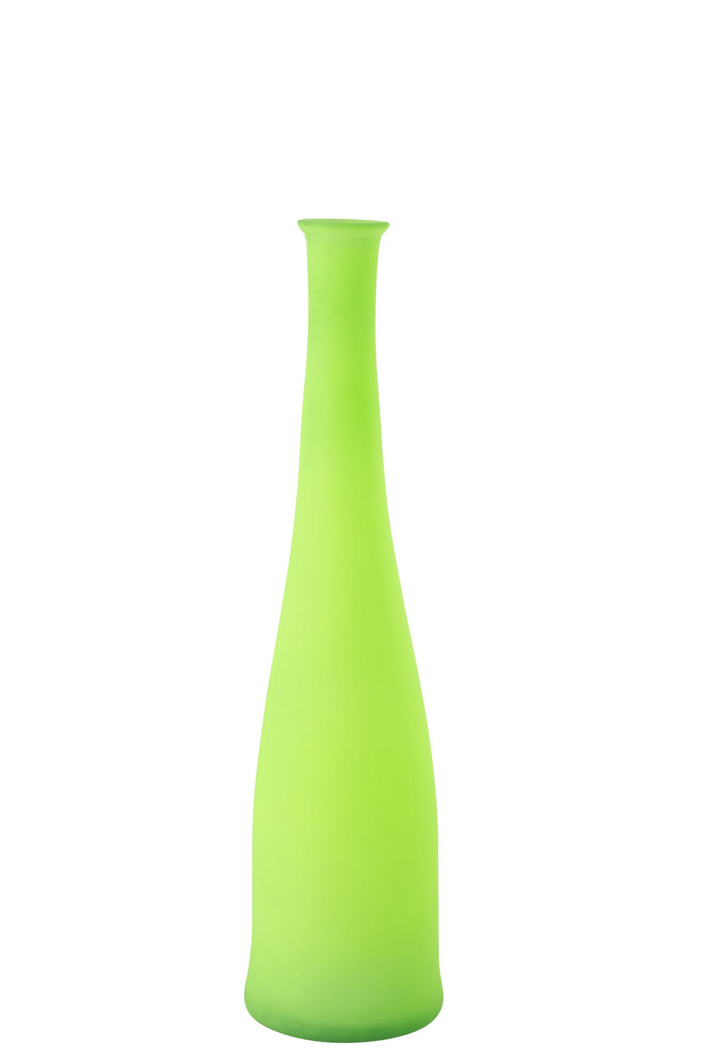 J-Line vaas Bottle - glas - groen - small - 80 cm hoog