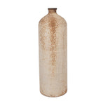 Vaas Ø 14x42 cm Beige Metaal