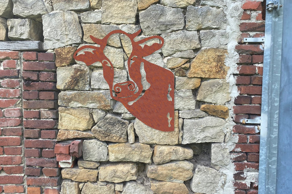 Kiekeboe Koe/Cow Klara, 141631, Roest, 26,2x25,9x0,2cm