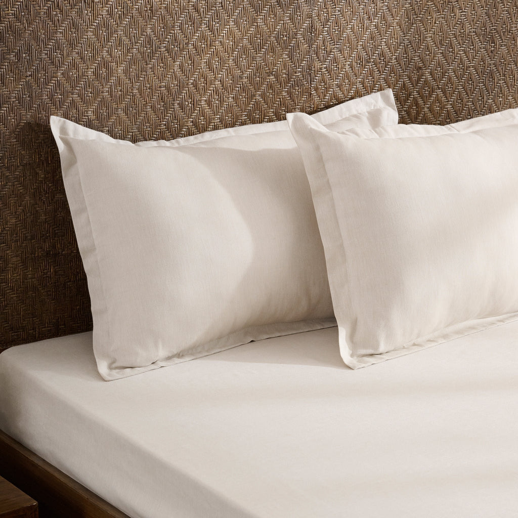 Bedset | Katoen Bamboe Jacquard Geometrisch | Kingsize, berk
