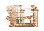 Eco Wood Art (EWA) DIY 3D Mechanische Houten Puzzel, Marble Run, 4592, 43,6x26,4x24,7 cm