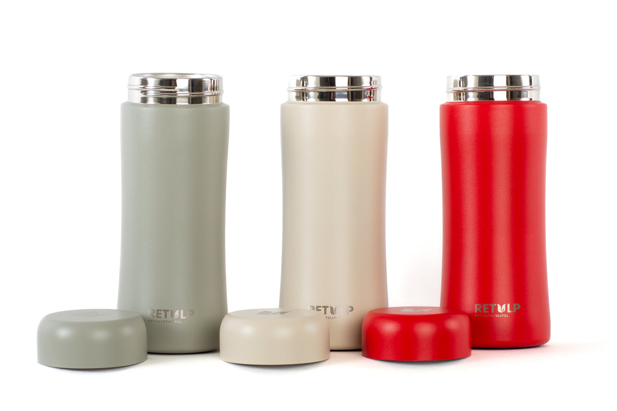 Tumbler Insulated double wall mug Grey 300 ml