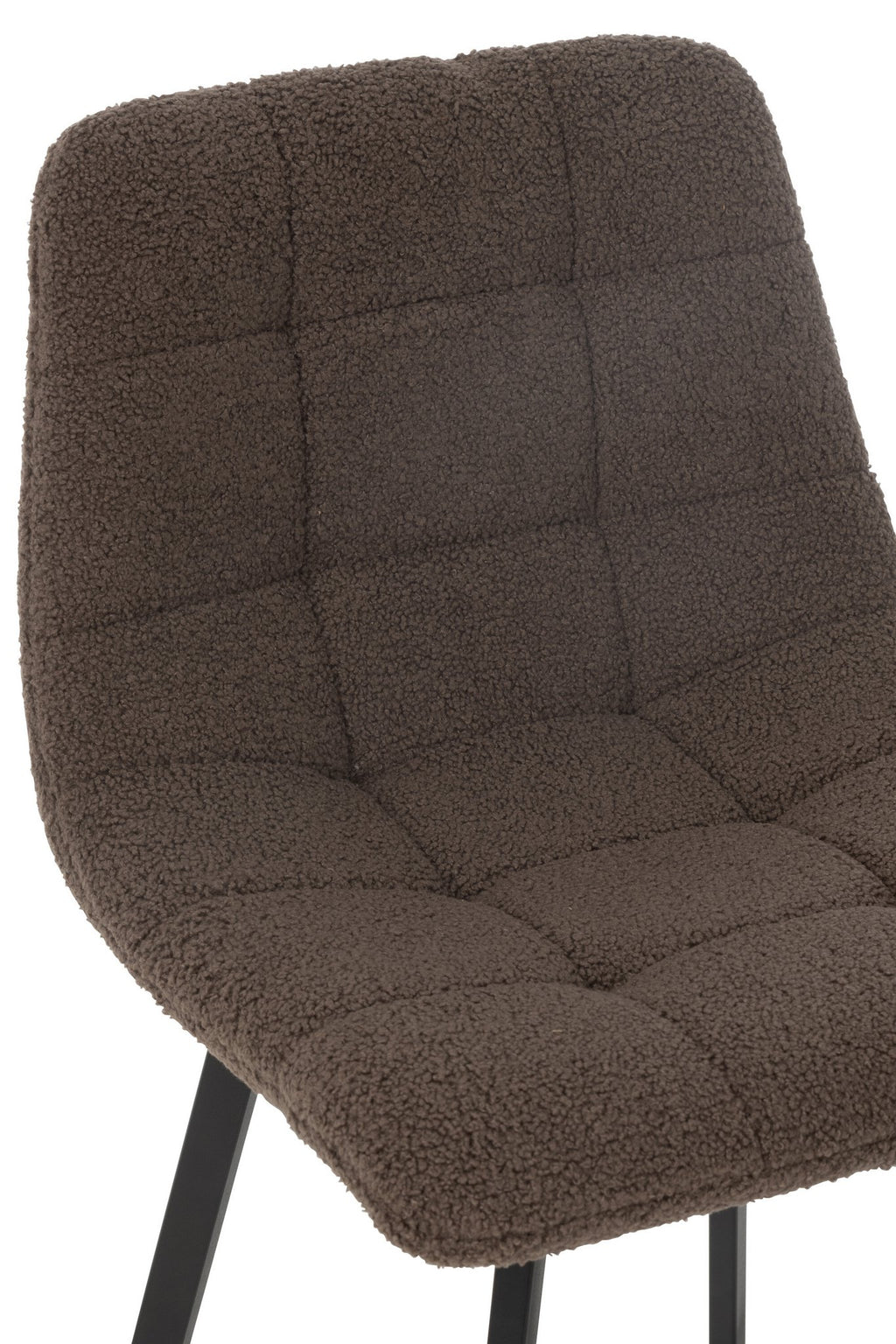 J-Line Barstoel Kent Metaal/Polyester Bruin