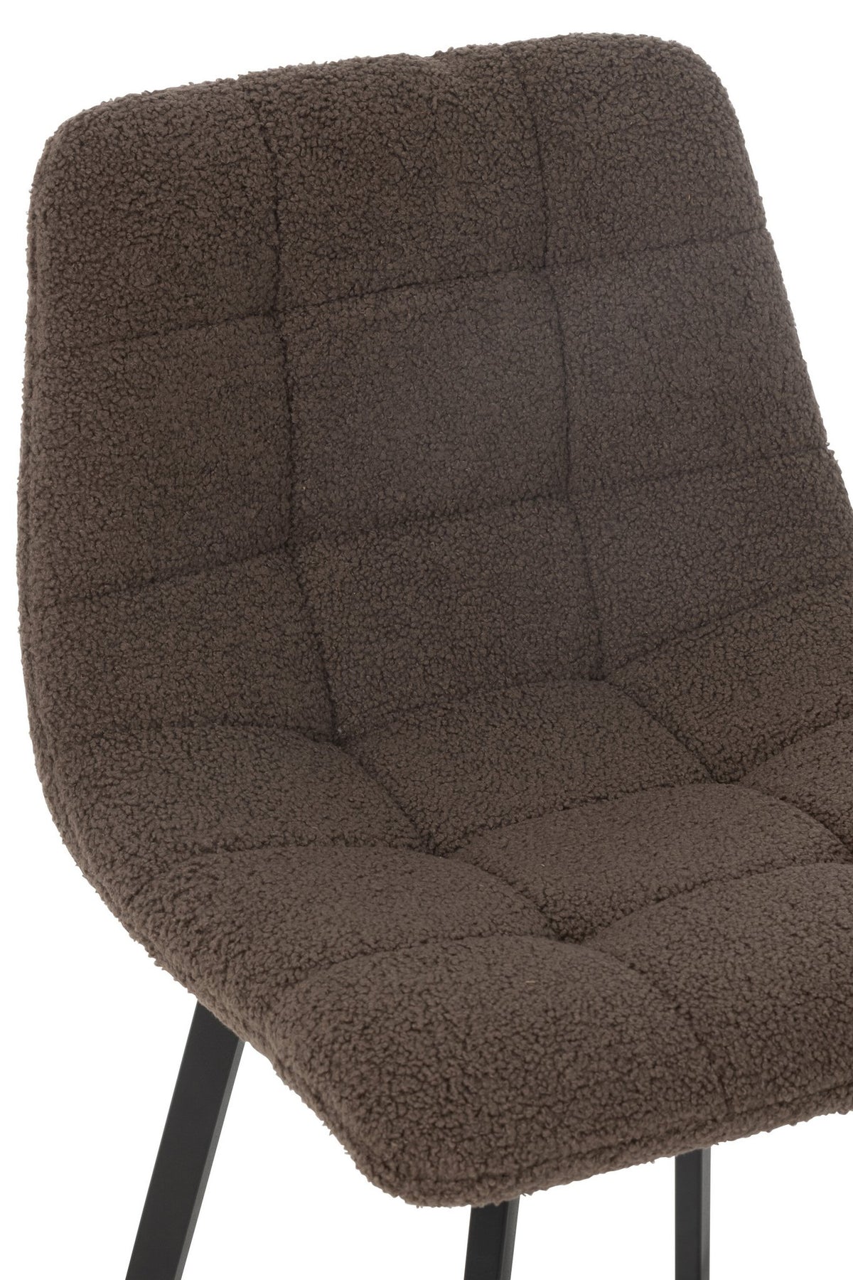 J-Line Barstoel Kent Metaal/Polyester Bruin