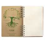 Duurzaam Houten Notitieboek – Komoni – Cat – Kat – Gerecycled papier – Navulbaar