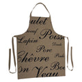 Schort lang paris cuisine navy