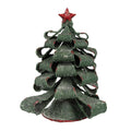 Kerstdecoratie Beeld Kerstboom Ø 21x24 cm Groen Metaal