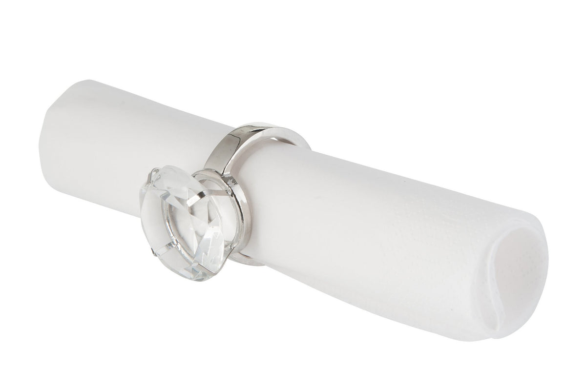 J-Line Servetring Trouwring Trans/Zilver