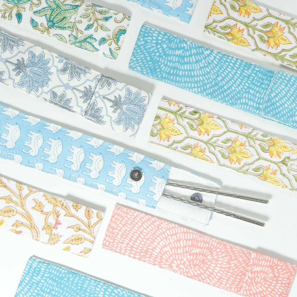Katoenen servetten - Set van 6, diverse prints