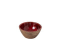 J-Line Kom - mangohout - donkerrood/naturel - small