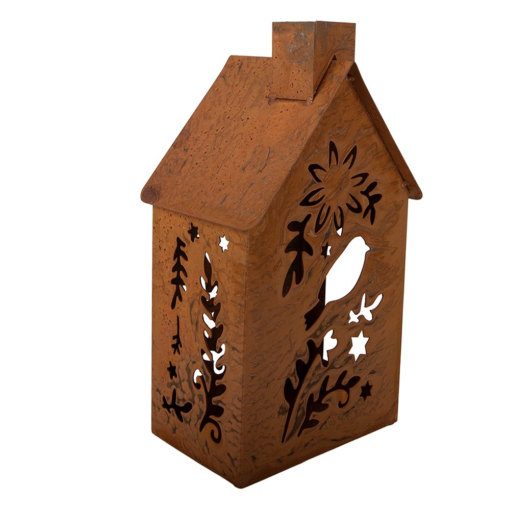 Decoratie Beeld 11x15x26 cm Bruin Metaal