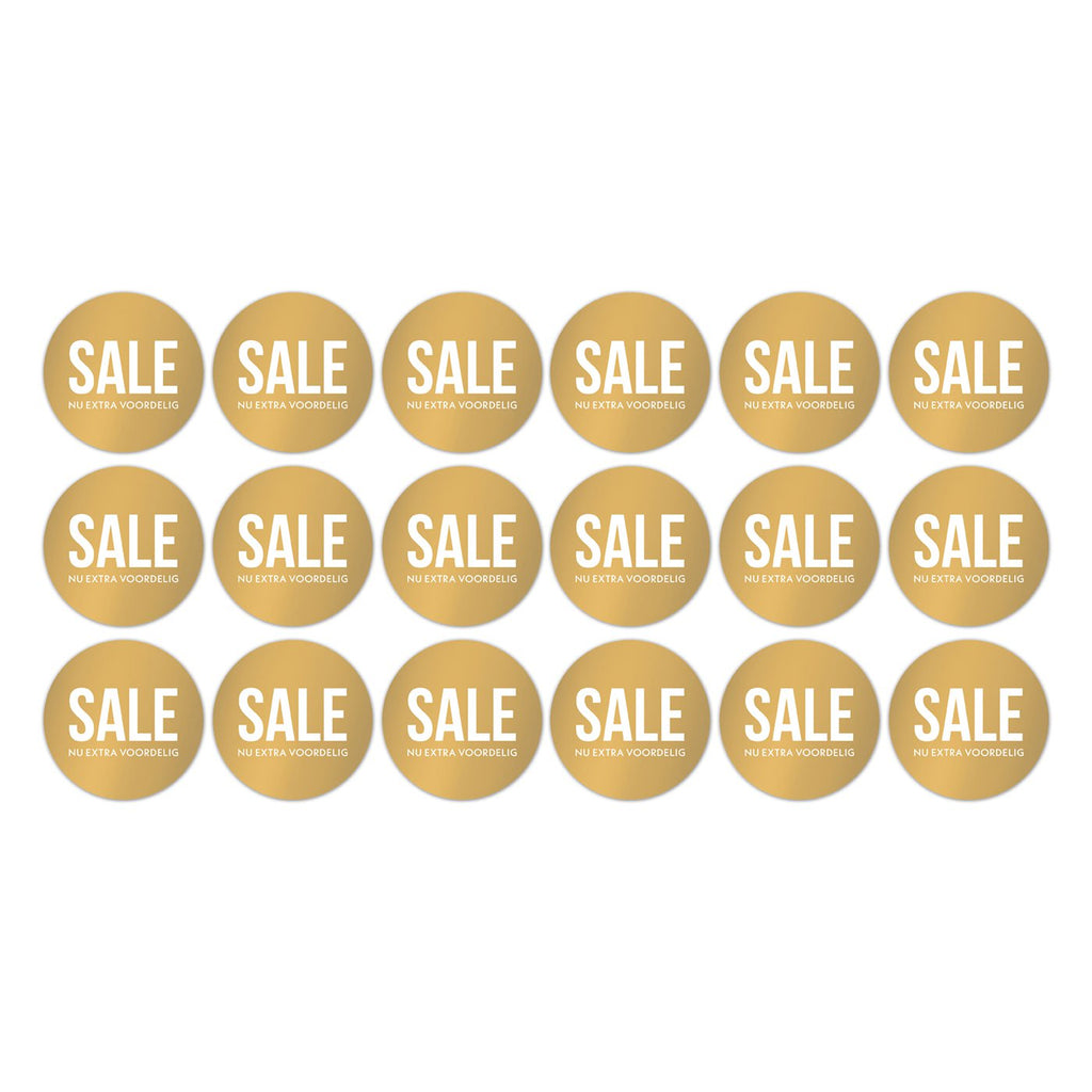 Kortingsstickers op rol - 500 stuks