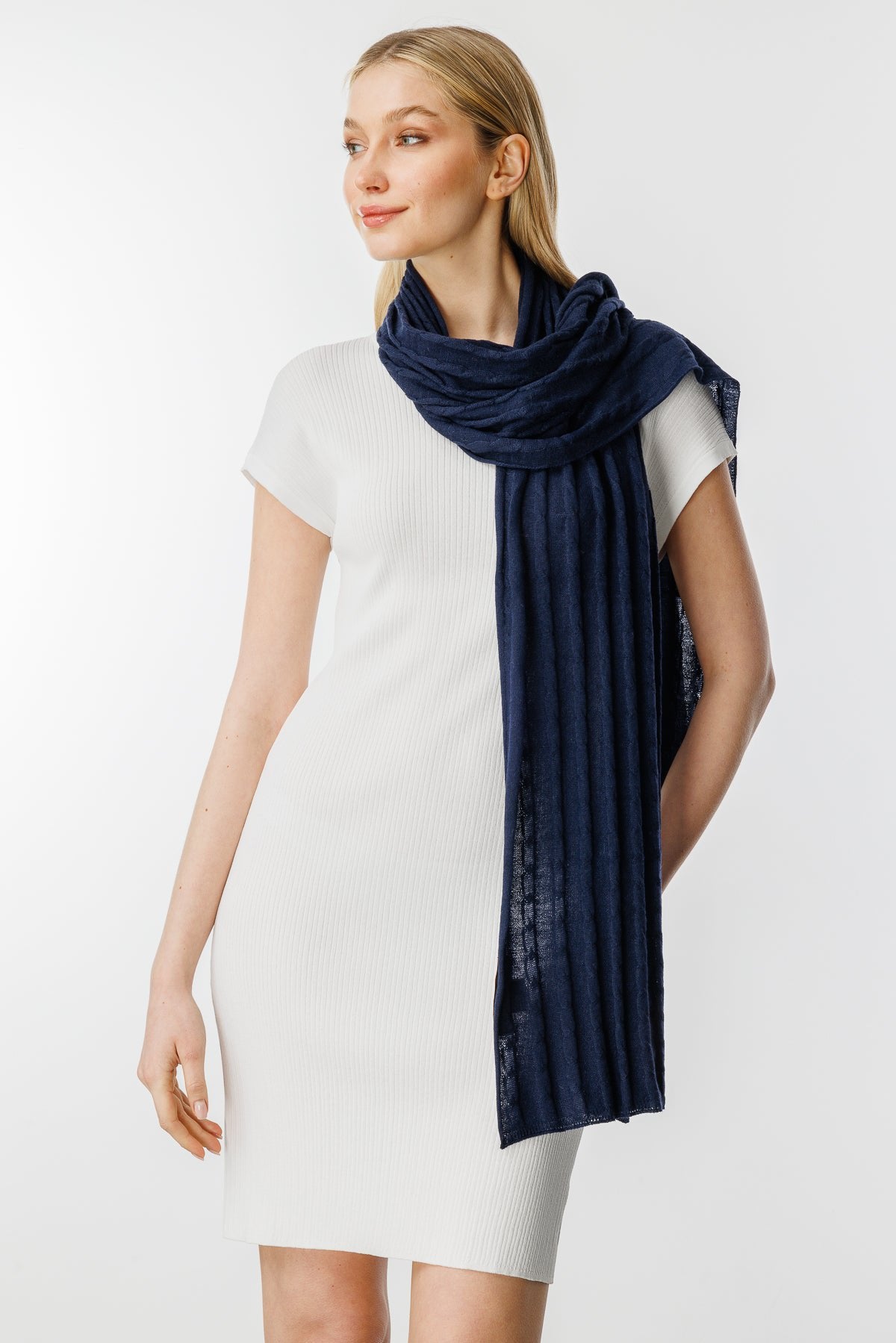 Myra Scarf Navy