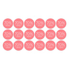 Kortingsstickers op rol - 500 stuks