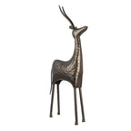 Decoratie hert 41x41x102 cm
