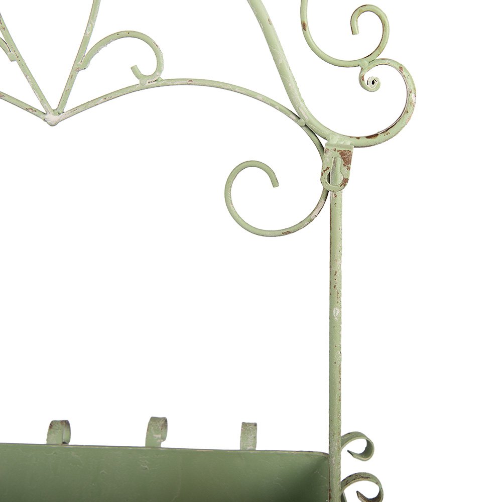 Planthouder 44x15x58 cm Groen Metaal